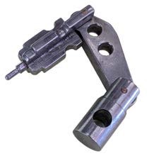 Universal left-hand or right-hand slide bolt.
